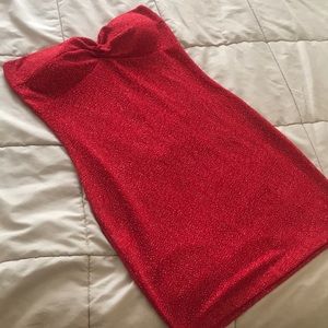 Red Sparkle Dress